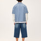 Plaid Patchwork Long Sleeve Shirt