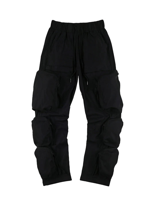 Thesupermade Functional Wind Zipper Multi-pocket Work Pants - 1714