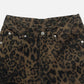 Leopard Print Jeans