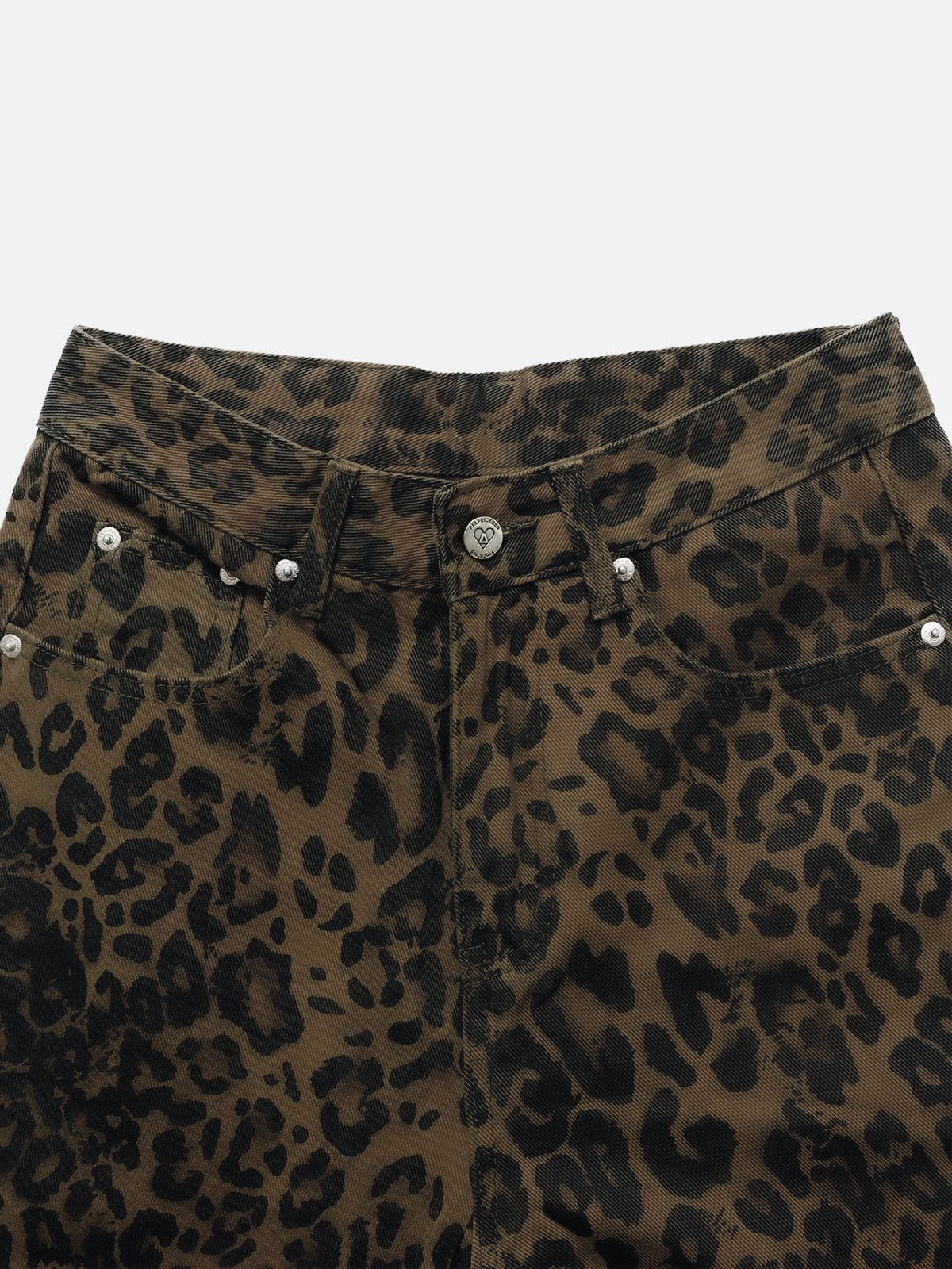 Leopard Print Jeans