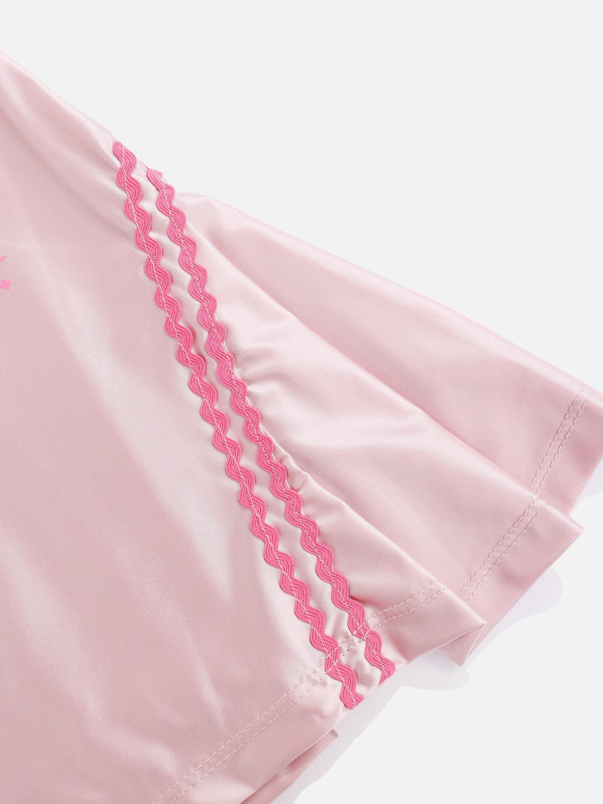 Embroidery Ripple Skirt