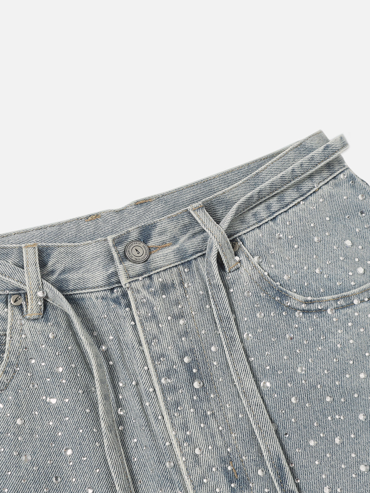 Rhinestone Jorts