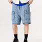 Bandana Jacquard Washed Jorts
