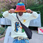 Handmade Crochet Open Knit Bucket Hat