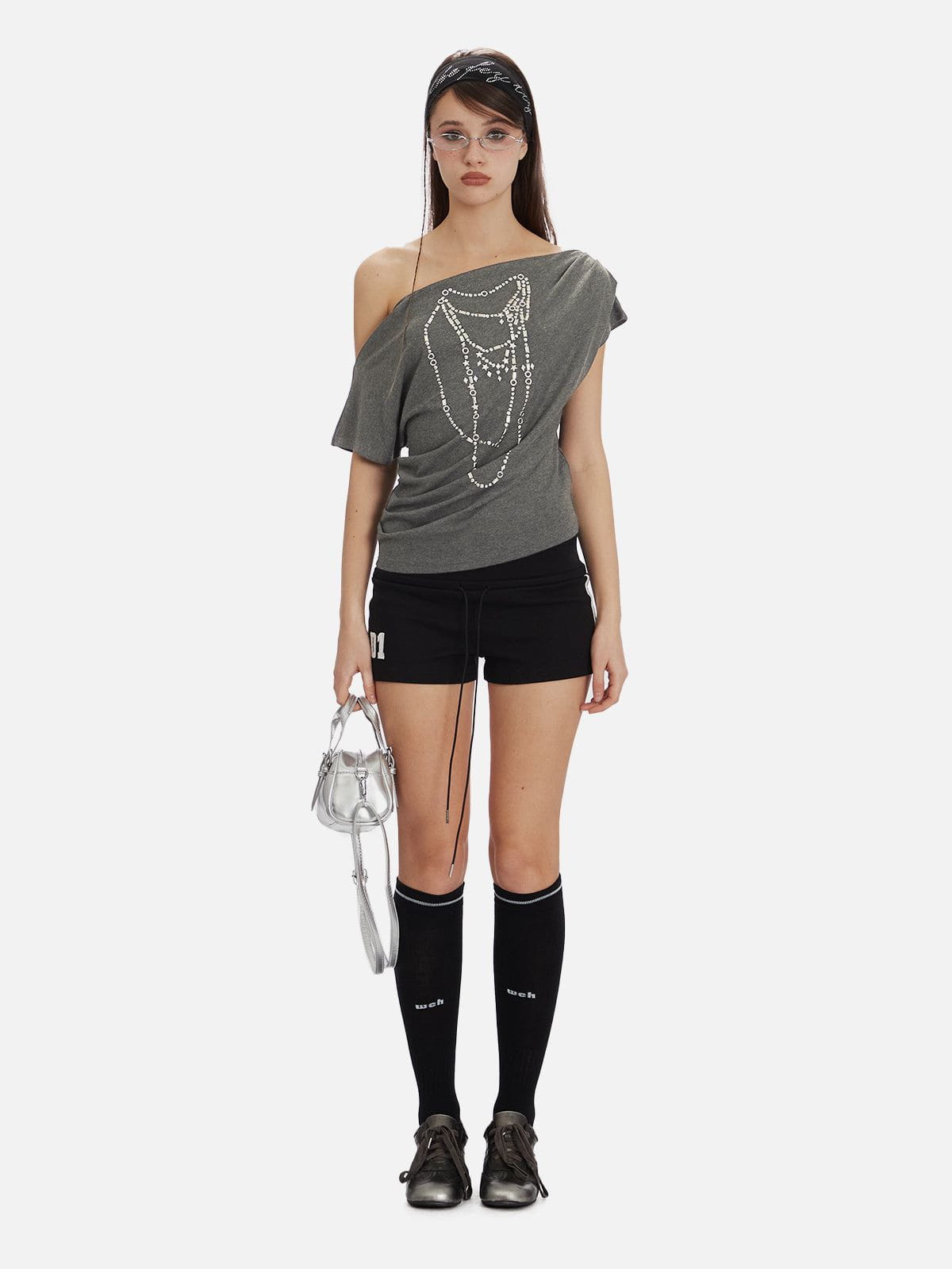 Hotfix Rhinestone Tee