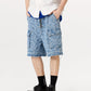 Bandana Jacquard Washed Jorts