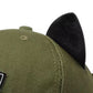 Cat Ears Aviator Glasses Baseball Cap