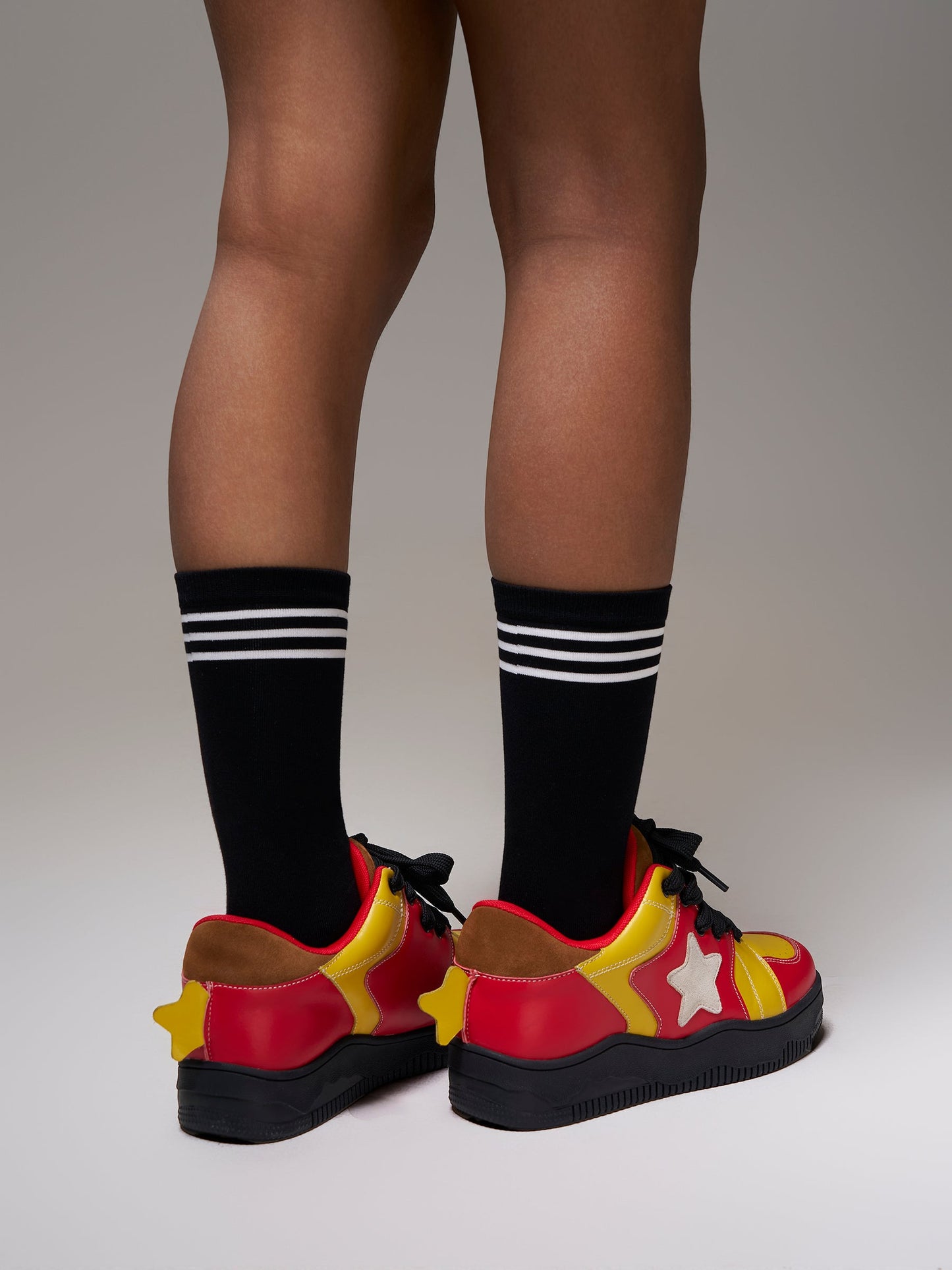 Triple Star Color Blocking Shoes
