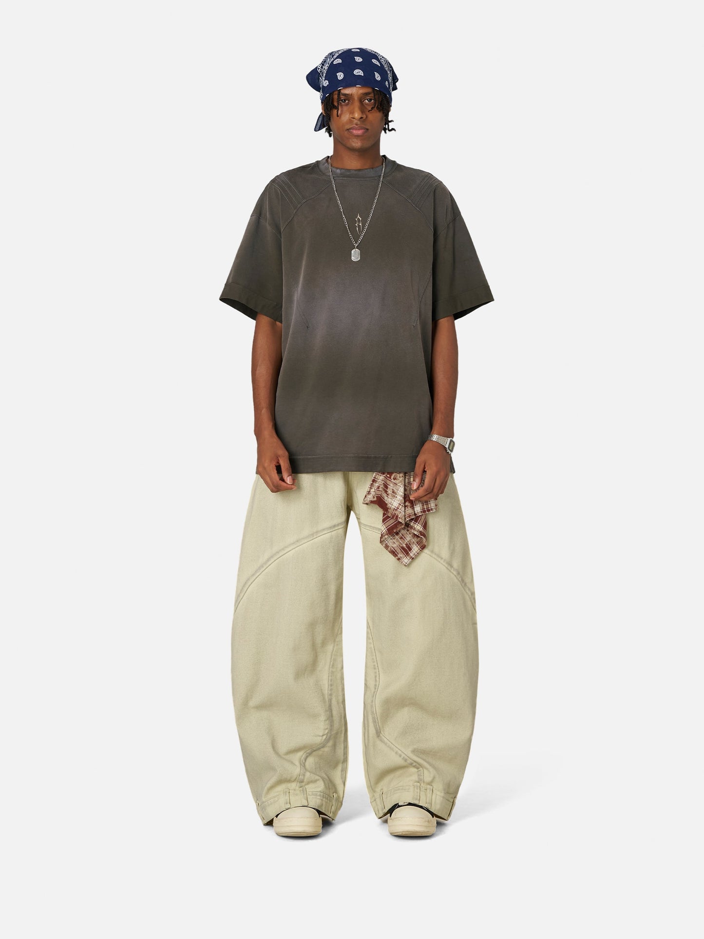 Reverse Super Baggy Barrel Jeans