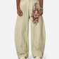 Reverse Super Baggy Barrel Jeans