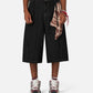 Detachable Kerchief Baggy Longline Jorts