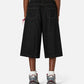 Detachable Kerchief Baggy Longline Jorts