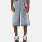 Stacked Pocket Longline Jorts