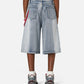 Stacked Pocket Longline Jorts