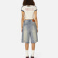 Rhinestone Application Jorts