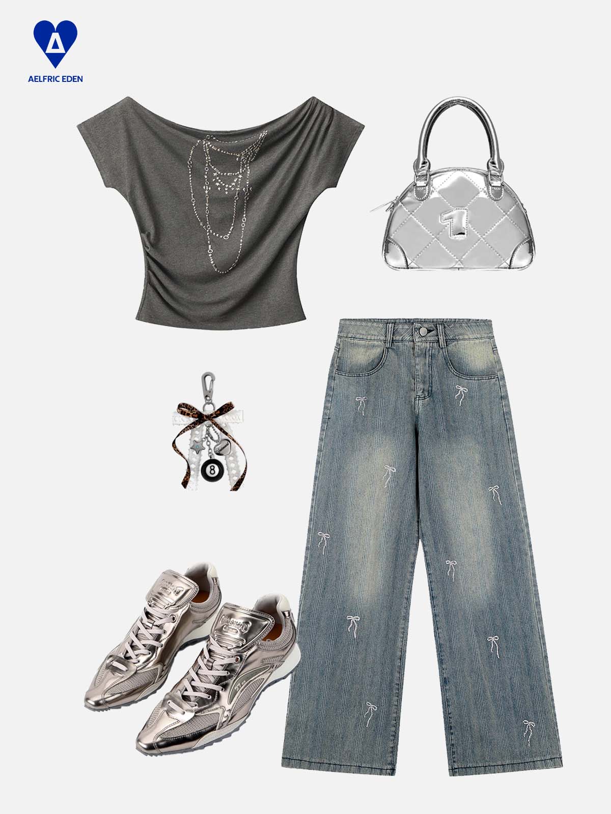 Hotfix Rhinestone Tee