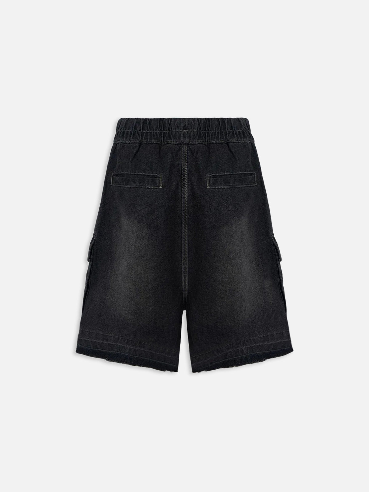 Drawstring Washed Jorts