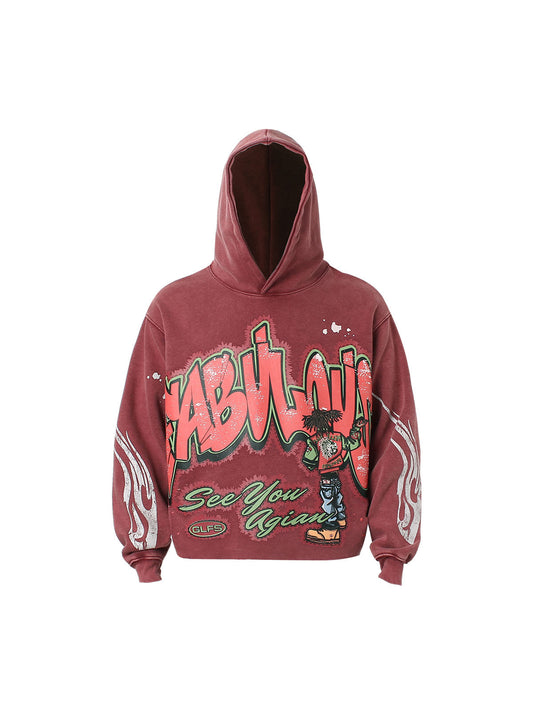 Thesupermade High Street Fun Printed Hoodie