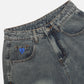 Washed Reverse Jorts