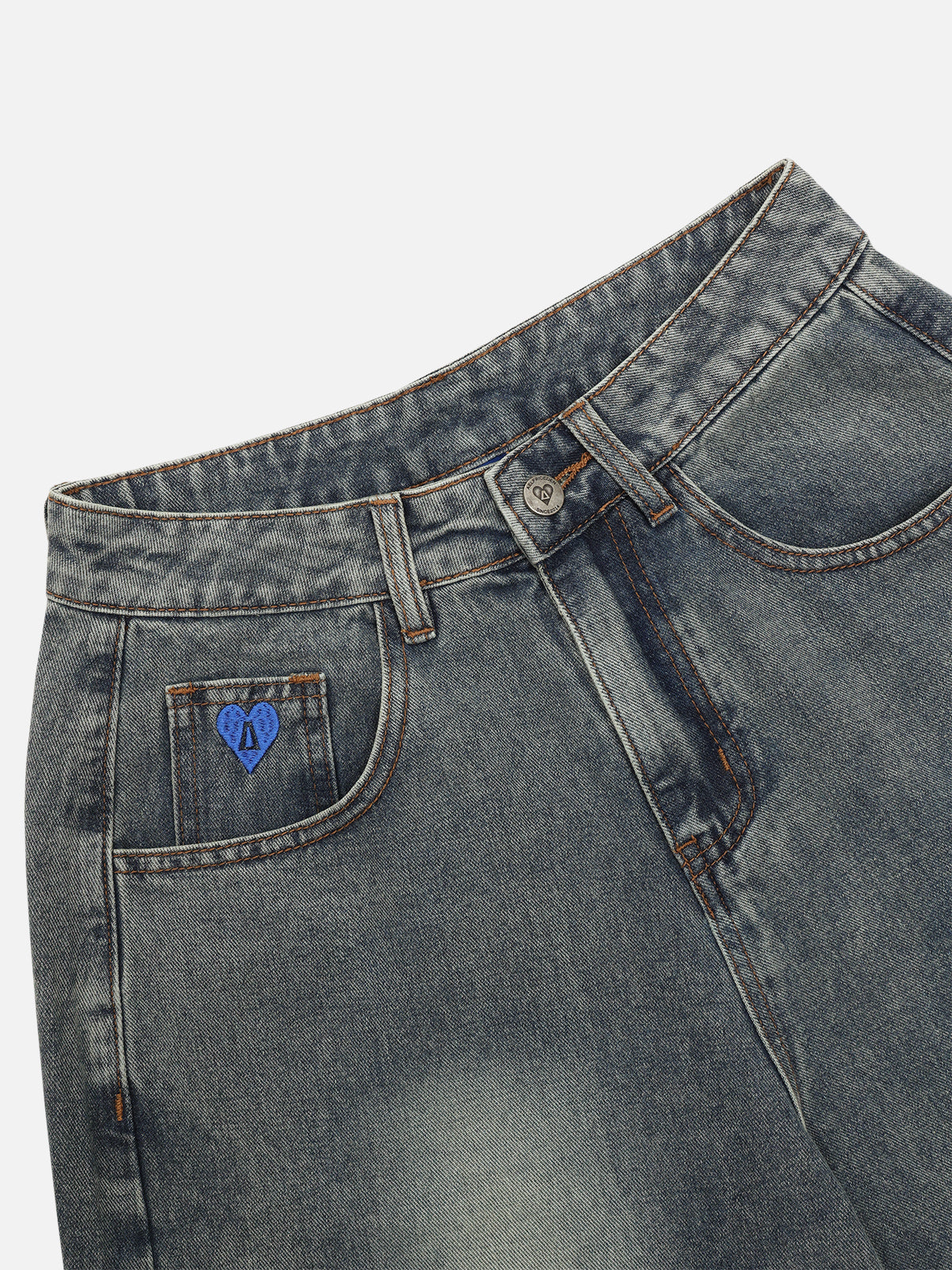 Washed Reverse Jorts