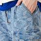 Bandana Jacquard Washed Jorts