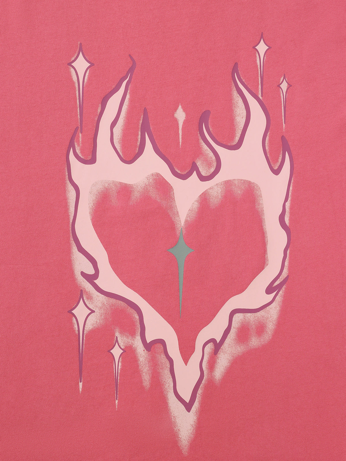 Love Flame Print Tee