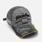 Vintage Embroidered Hole Baseball Cap