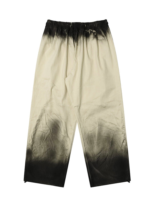 Thesupermade Spray-painted Pleated Casual Pants