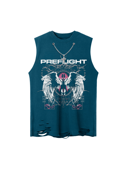 Thesupermade Angel Wings Street Rap Vest