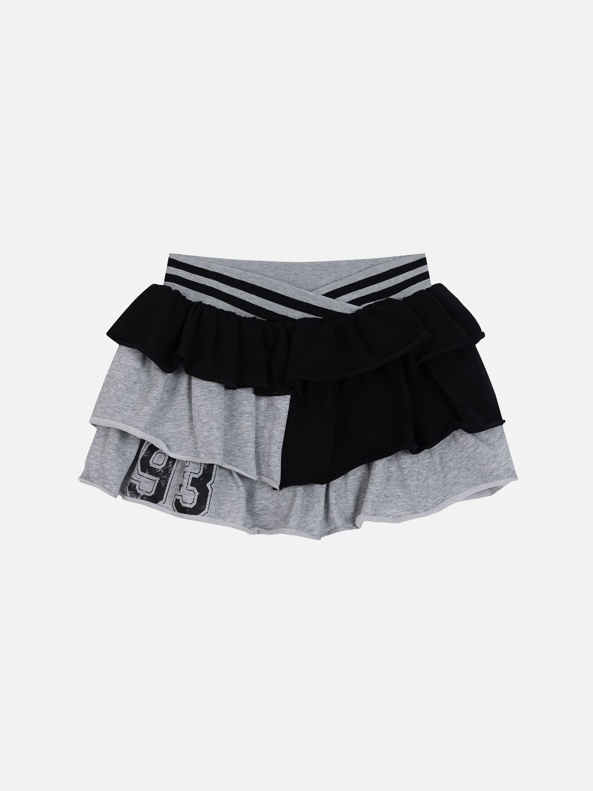 Irregular Patchwork Skirt