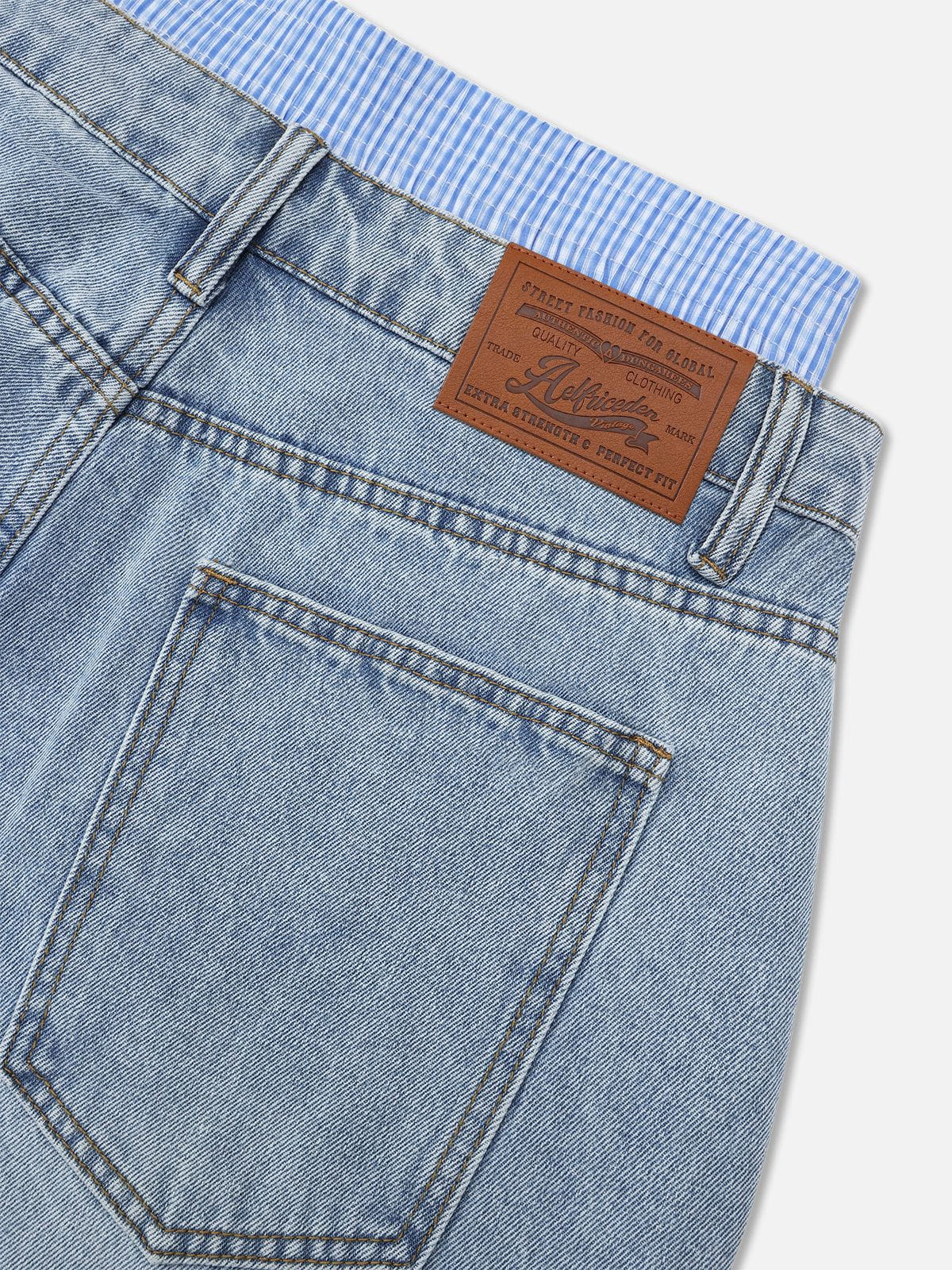 Double Waist Jorts