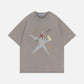 Starfish Print Washed Tee
