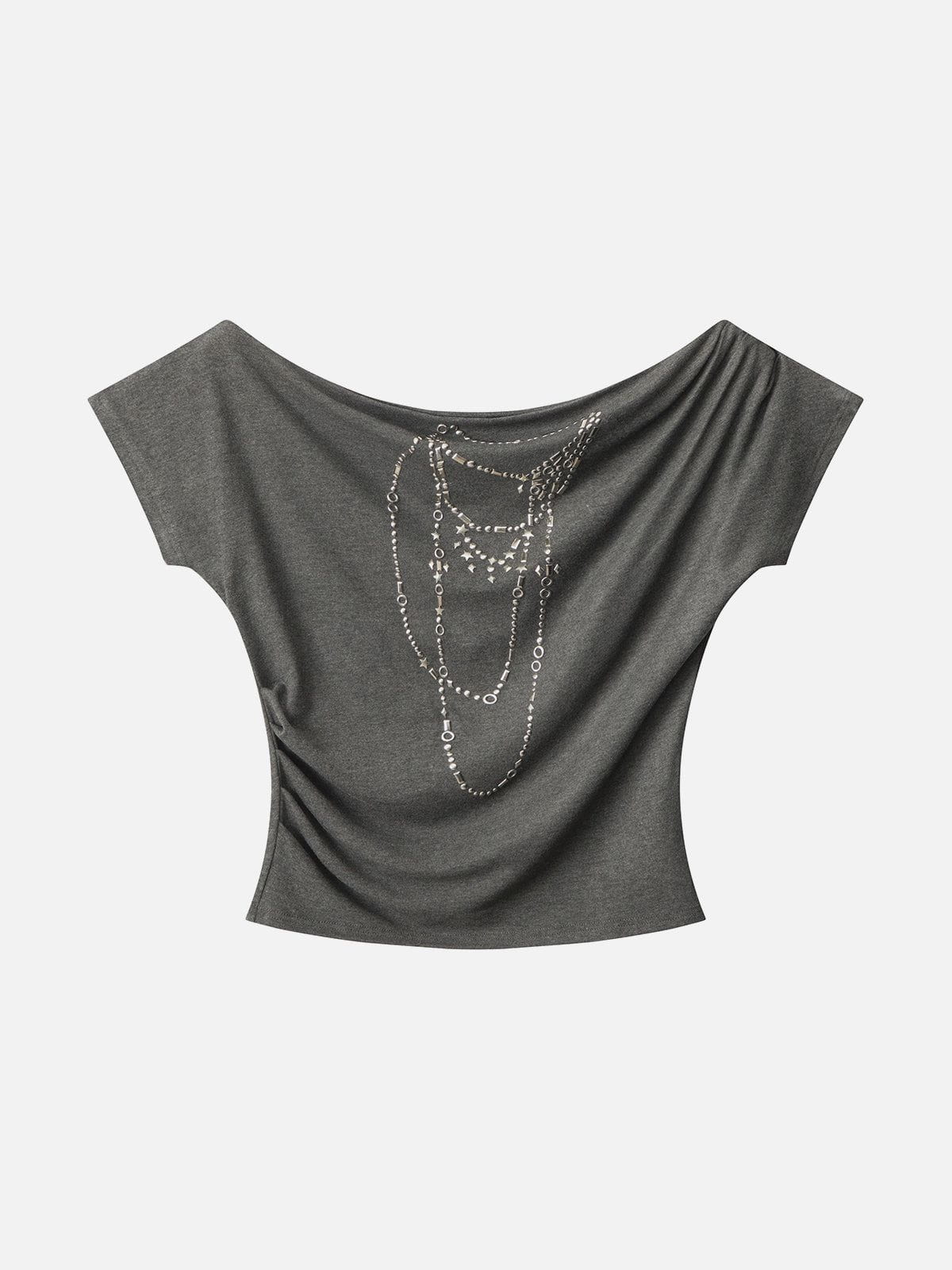 Hotfix Rhinestone Tee