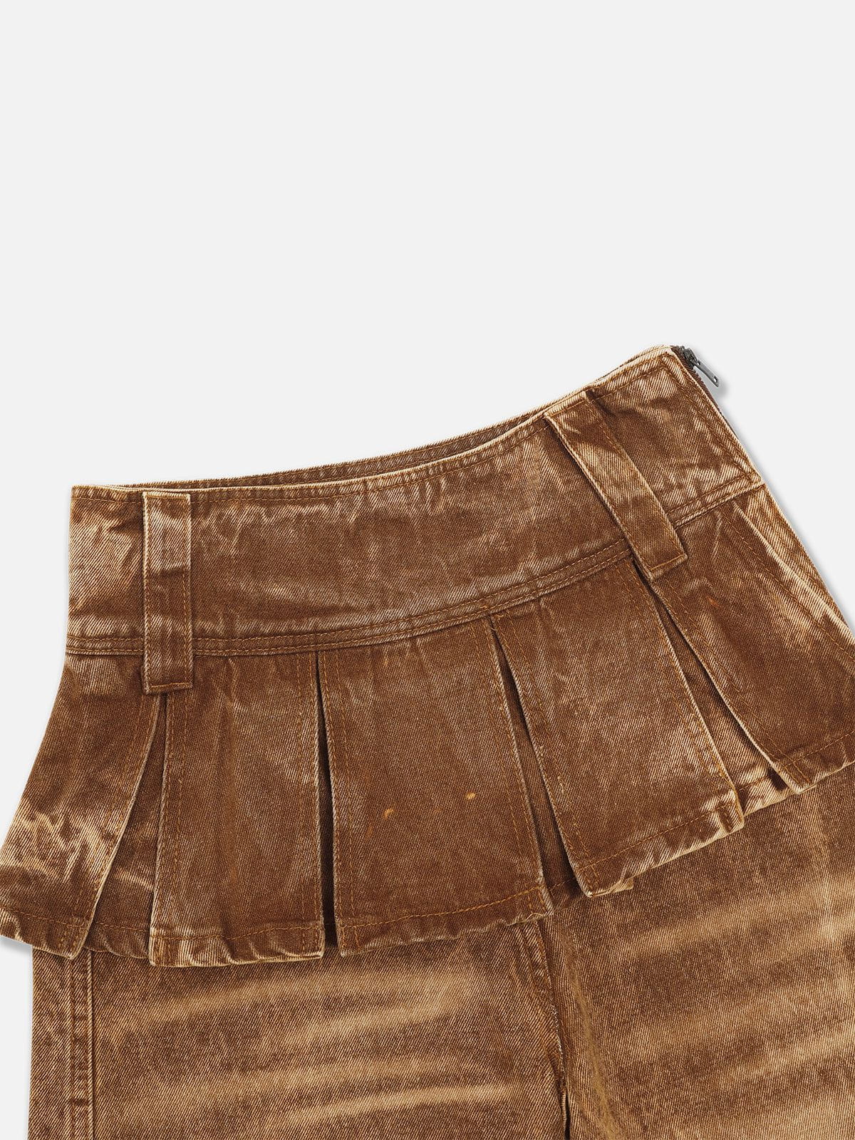 Washed Two Layer Jeans