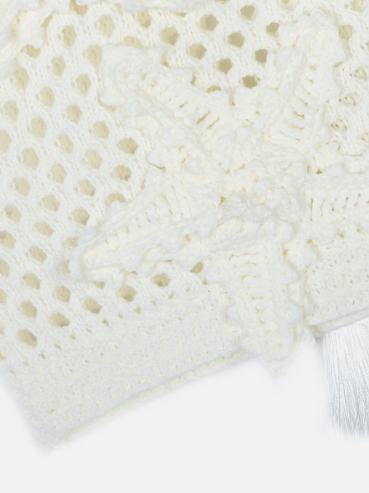 Star Open Knit Wool Blend Cami Top
