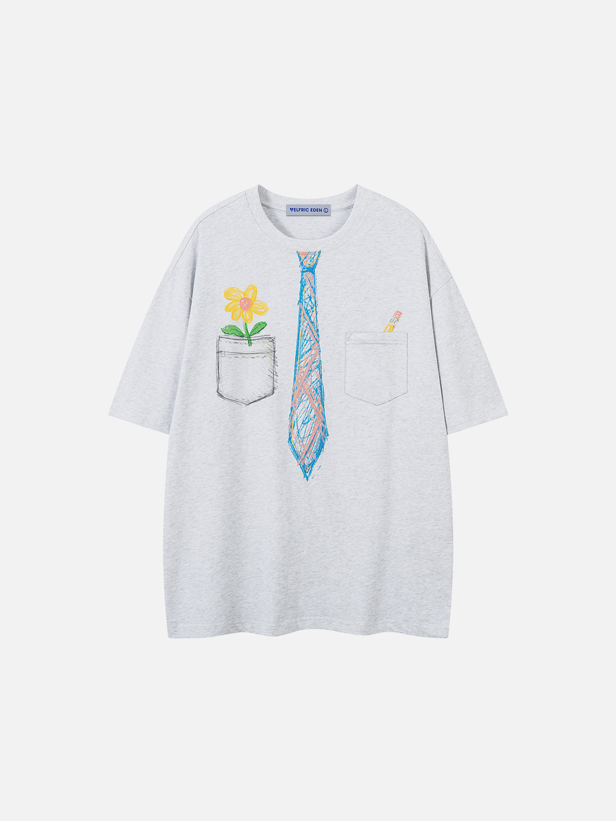 Graffiti Necktie Tee