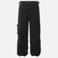 Adjustable Waist Baggy Pants
