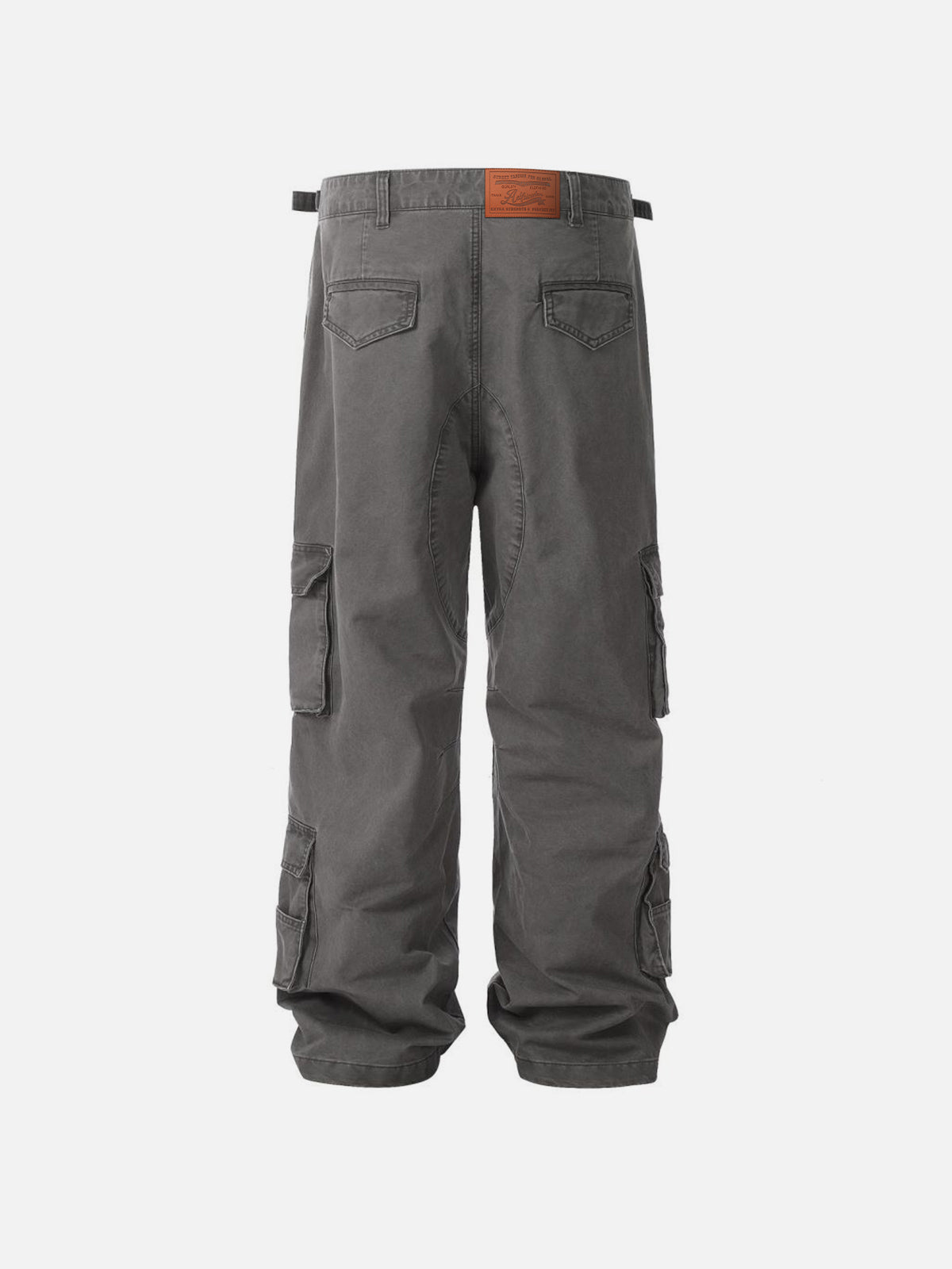 Adjustable Waist Baggy Pants
