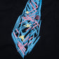 Graffiti Necktie Short Sleeve Shirt