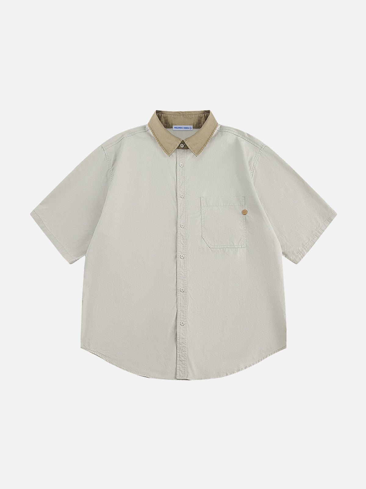 Basic Oversized Short Sleeve Shirt