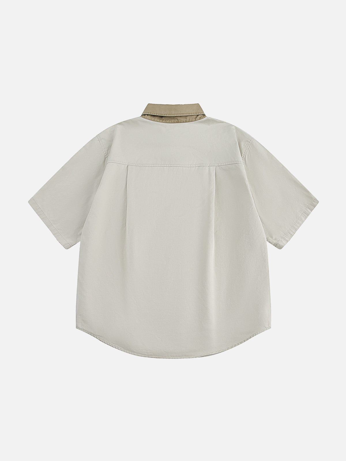 Basic Oversized Short Sleeve Shirt