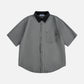 Basic Oversized Short Sleeve Shirt