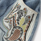 Applique Embroidery Longline Jorts