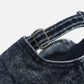 Vintage Washed Fringe Washed Cap