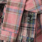 Tie Dye Plaid Skirt