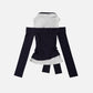 Patchwork Two Layer Long Sleeve Tee