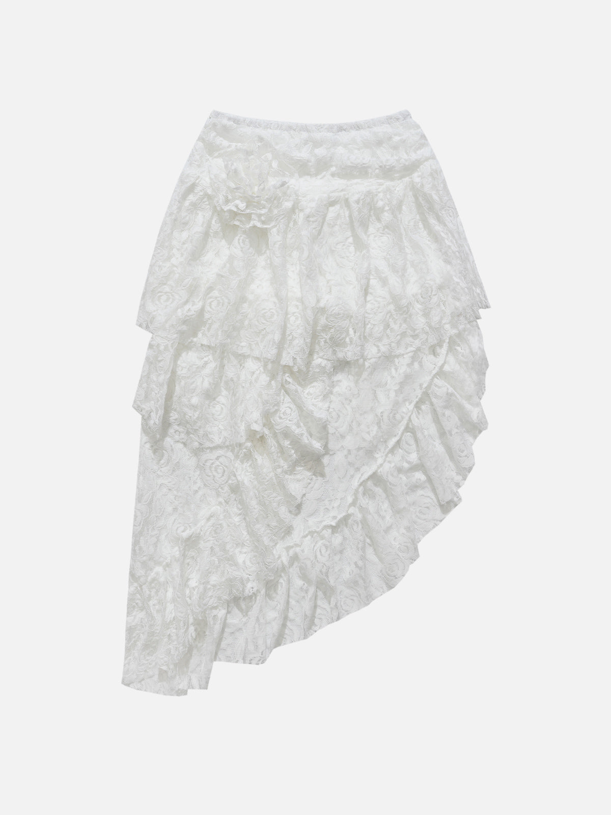 Asymmetrical Cut-Out Skirt