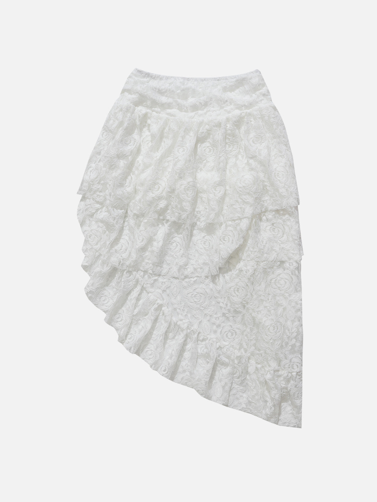 Asymmetrical Cut-Out Skirt