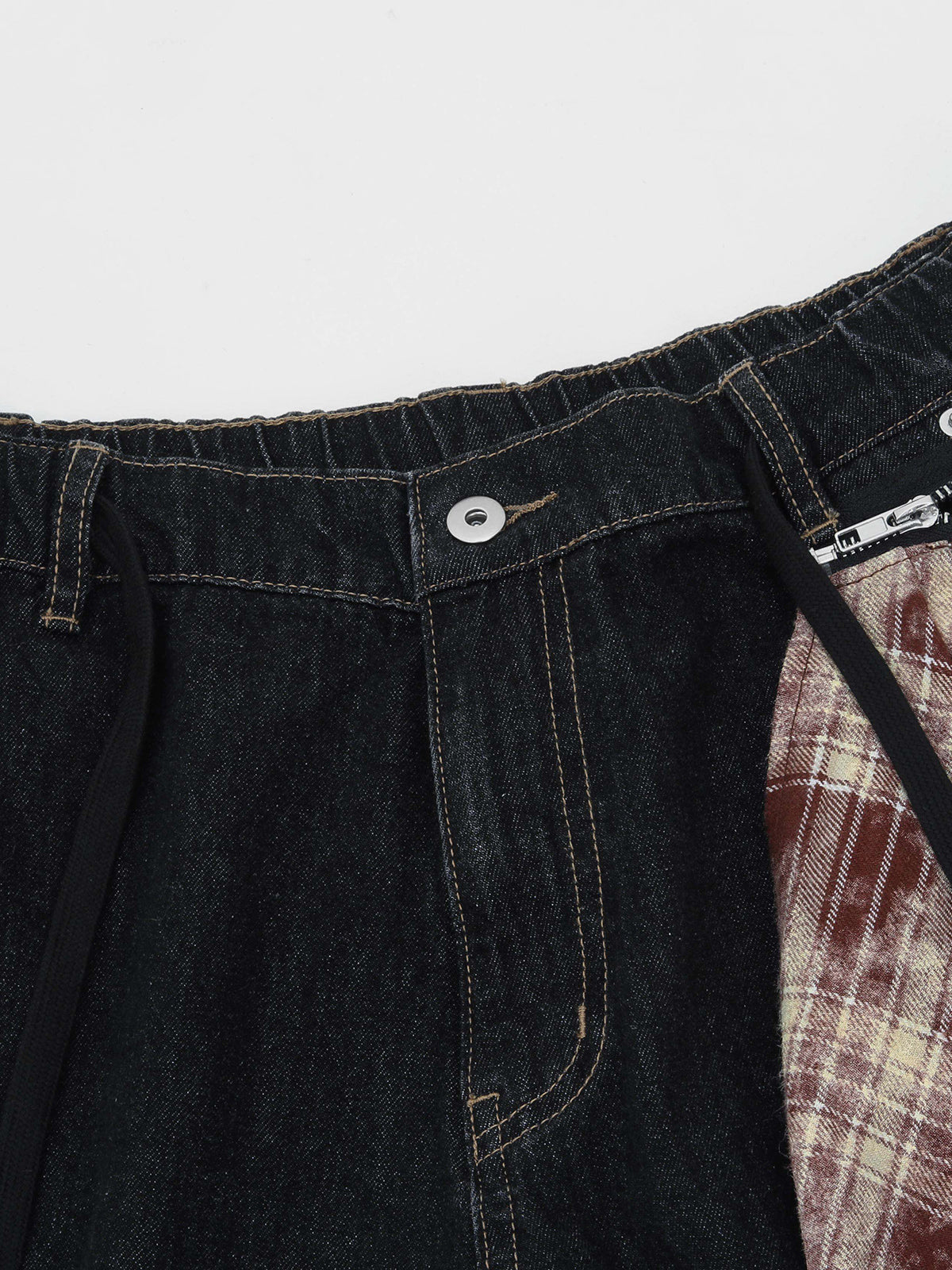 Detachable Kerchief Baggy Longline Jorts