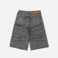 Wrinkle Washed Longline Jorts